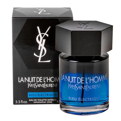 nuit de l'homme di ysl|ysl la nuit de l'homme bleu electrique.